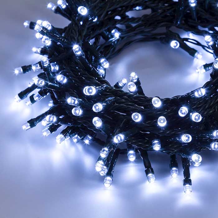 Catena TLE 600 LED TRADITIONAL - BIANCO - MULTI 5mm 24V 2+24,5m COLORE BIANCO
