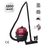 Bidone Idroaspiratore Solidi Liquidi fusto plastica 15 L 1200 W Yamato