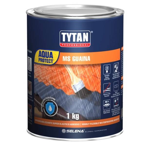 IMPERMEABILIZZANTE TYTAN AQUA PROTECT MS GUAINA 1 KG