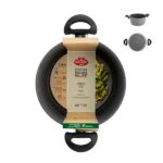 Casseruola 2 manici Ballarini Cortina Granitium Eco Induzione 24 cm