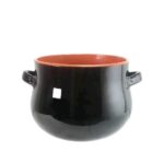 PENTOLA BOMBATA TERRACOTTA TERRE D'UMBRIA DE SILVA 16 CM