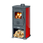 Stufa a legna Blist ZAR rosso 7 9 KW