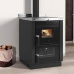 Stufa a Legna Vicenza evo VST Acciaio La Nordica Extraflame 6 KW