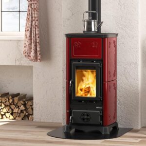 Stufa a Legna Emiliana maiolica La Nordica Extraflame 6,5 KW