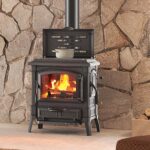 Stufa a Legna Isetta con cerchi 16 ghisa La Nordica Extraflame 7,3 KW