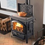 Stufa a Legna Isotta con cerchi 16 ghisa La Nordica Extraflame 11,9 KW