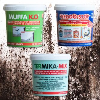 Kit ciclo antimuffa tanta muffa Muffa Ko Freddo Stop Termica-Mix 5 mq Tecnostuk