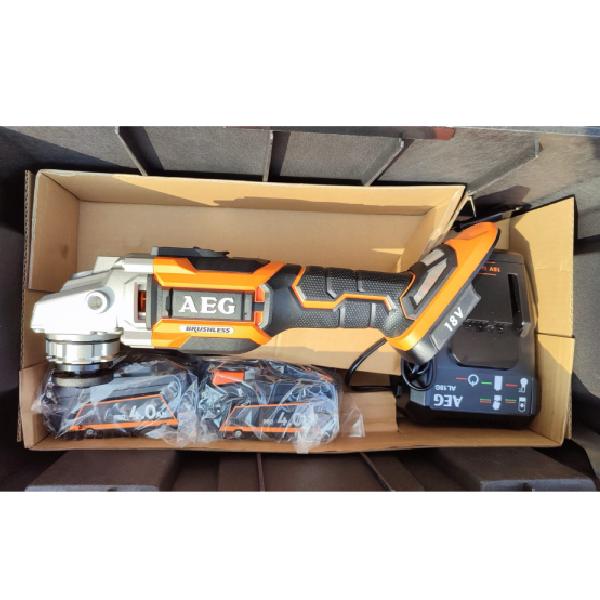Combo kit AEG pro 18v trapano tassellatore smerigliatrice 2 batterie