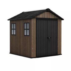 Casetta Giardino Keter APEX 757 775 SIGNATURE WALNUT doppio montaggio
