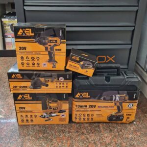 Kit completo elettroutensili Axel 20V