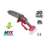 Mini Elettrosega brushless a batteria barra 15 cm Yamato MYX 20V