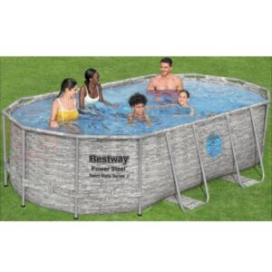 PISCINA 56714 OVALE cm 472x250 lt 7250